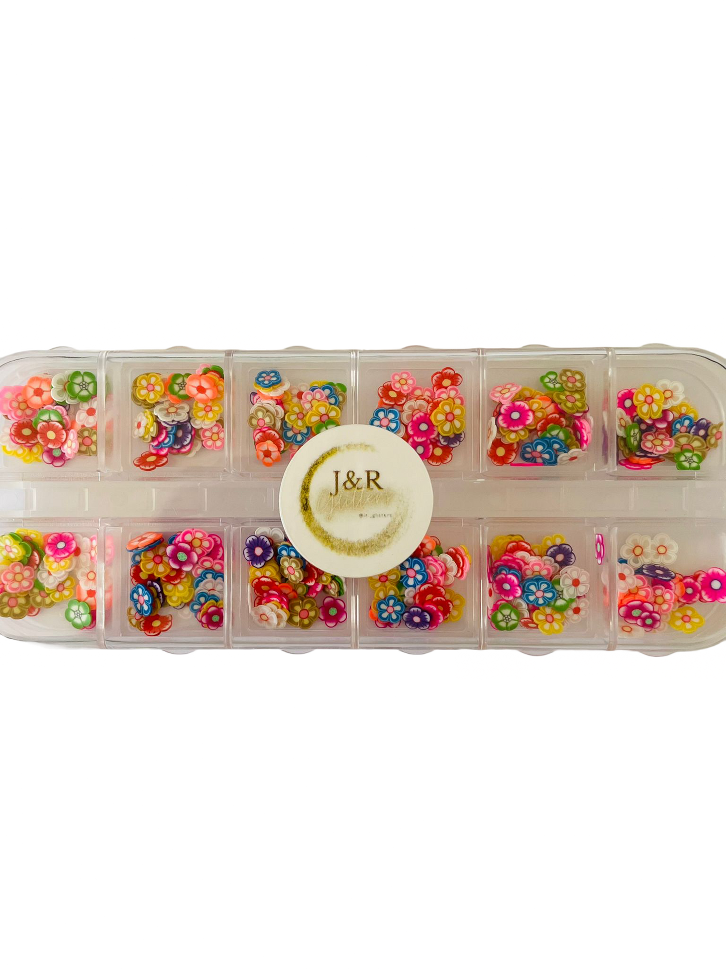 Mixed Fimo Flower - Box of 12