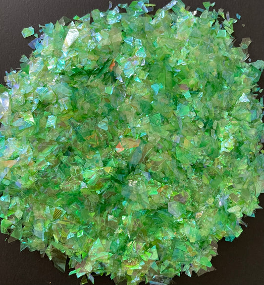 Green Glitter Flakes