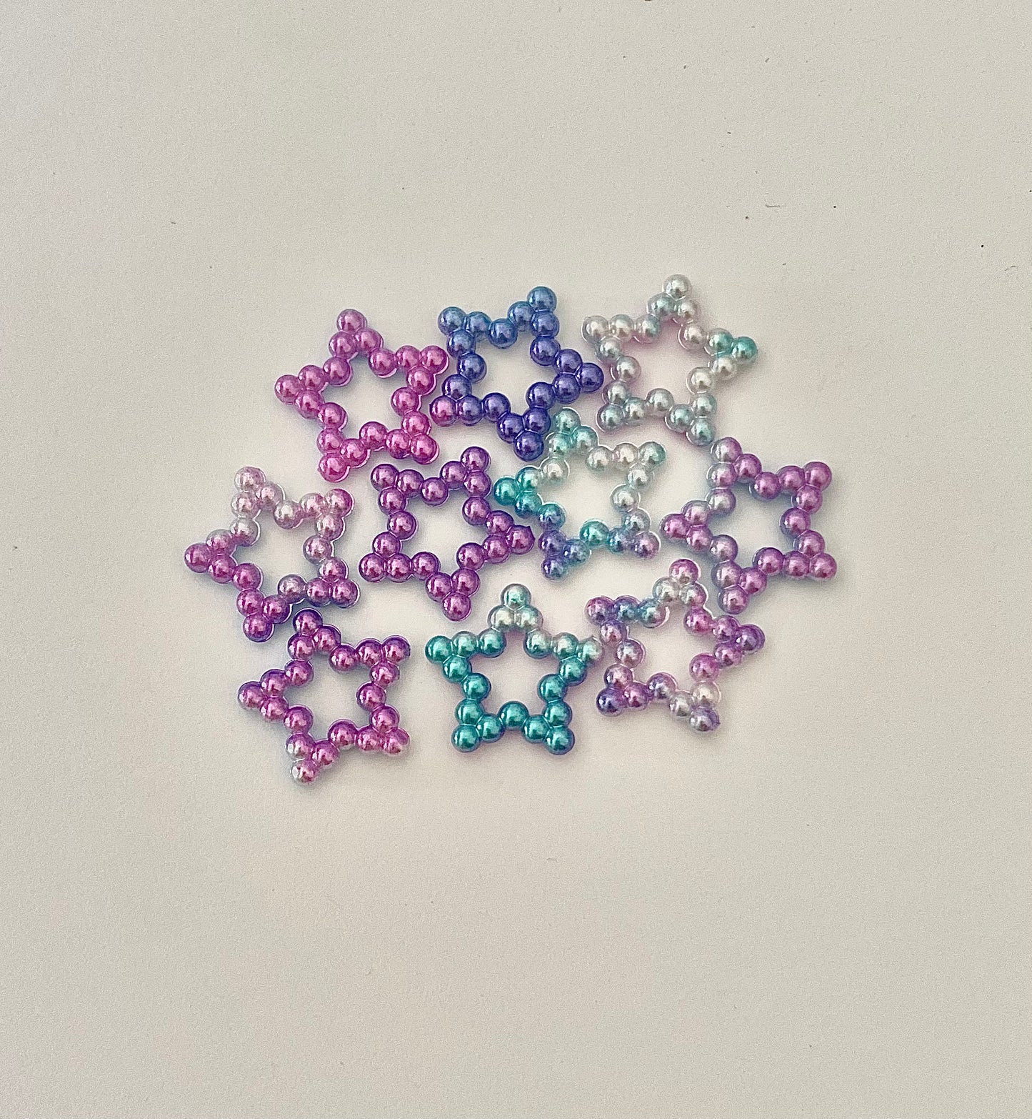 Multicolour Stars Decals