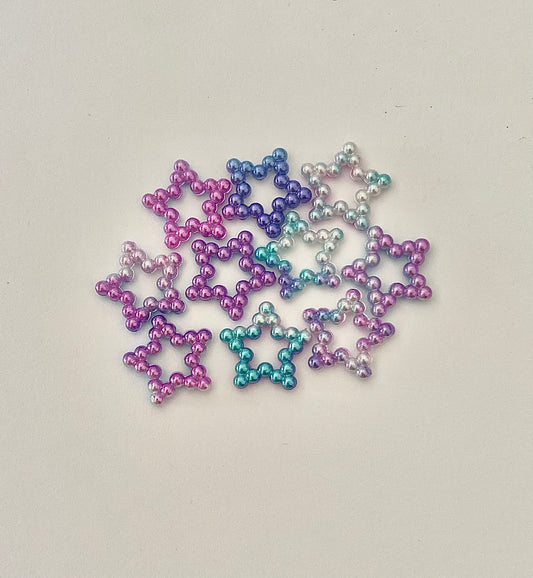 Multicolour Stars Decals